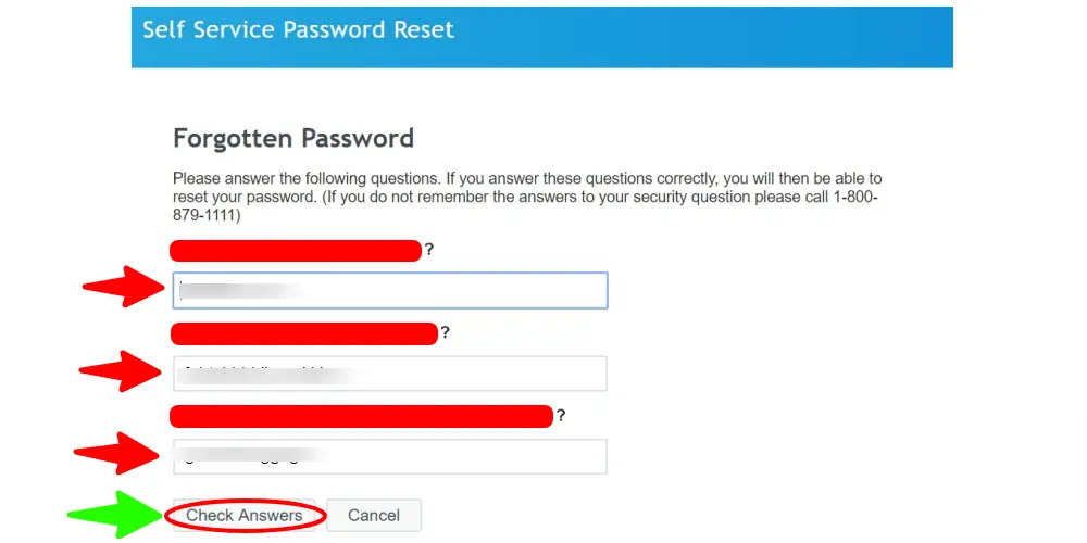 JCP Associate Kiosk Forgot Password Security Question